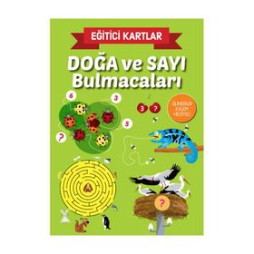 Teleskop Popüler Bilim Yayınları - Eğitici Kartlar Doğa ve Sayı Bulmacaları