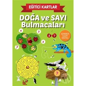 Teleskop Popüler Bilim Yayınları - Eğitici Kartlar Doğa ve Sayı Bulmacaları
