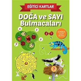 Teleskop Popüler Bilim Yayınları - Eğitici Kartlar Doğa ve Sayı Bulmacaları
