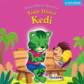 Teleskop Popüler Bilim - Yeşile Dönen Kedi - Duygu Eğitim Kitapları