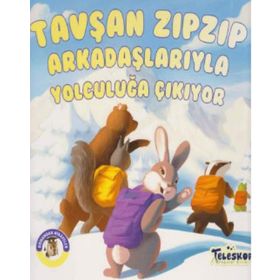 Teleskop Tavşan Zıpzıp Arkadaşlarıyla Yolculuğa Çıkıyor Ormandan Hikayeler