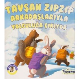 Teleskop Tavşan Zıpzıp Arkadaşlarıyla Yolculuğa Çıkıyor Ormandan Hikayeler