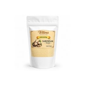 Tellina 165 gr Organik Sarımsak Tozu