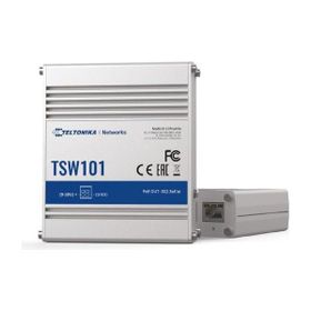 Teltonika TE-TSW101 5 Port Gigabit 4 Port PoE+ Aouromotive PoE+ Switch