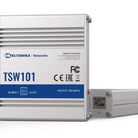 Teltonika TE-TSW101 5 Port Gigabit 4 Port PoE+ Aouromotive PoE+ Switch
