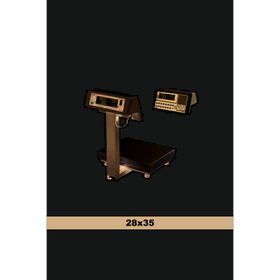 Tem 28x35 cm 30 kg 5 gr Fiyat Hesaplamalı Çift Ekran Onaylı Terazi