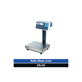 Tem 28x35 cm 30 kg 5 gr Fiyat Hesaplamalı Onaylı Terazi