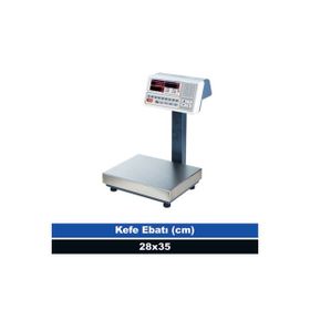 Tem 28x35 cm 60 kg 2 gr Onaysız Adet Sayıcı Terazi