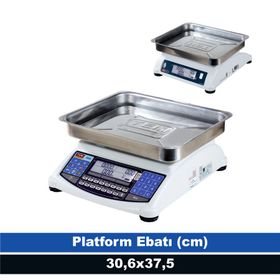 Tem Ata 15 kg 2 gr Onaylı Fiyat Hesaplamalı Terazi