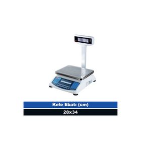 Tem Ata 60 kg 10 gr Onaylı Fiyat Hesaplamalı Terazi