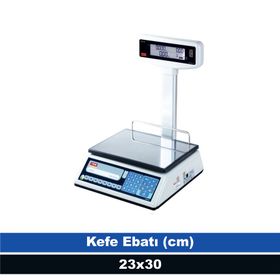 Tem Ege 30 kg 5 gr Onaylı Fiyat Hesaplamalı Terazi