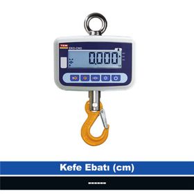 Tem Eko 150 kg 50 gr Onaylı Vinç Kancalı Tartım Baskülü