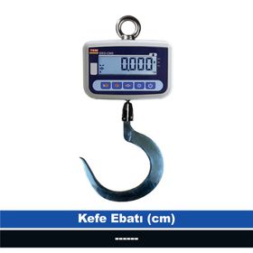 Tem Eko 30 kg 10 gr Onaylı Çengel Kancalı Tartım Baskülü