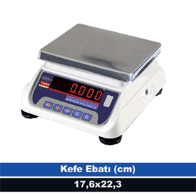 Tem Eko 30 kg 5 gr Tartım Terazisi