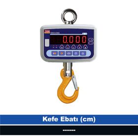 Tem EKO 500 kg 200 gr Onaylı Vinç Kancalı Tartım Baskülü