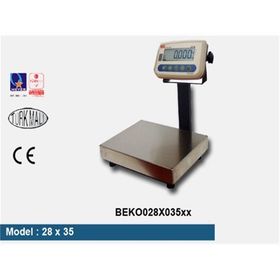 Tem Eko 60 kg 28x35 cm Paslanmaz Terazi