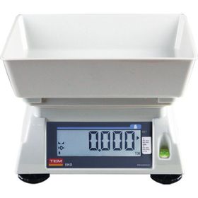 Tem Eko Lcd 20 kg 2 gr Çift Ekran Plastik Çukur Kefe Tartım Terazisi