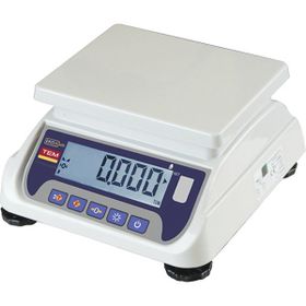Tem Eko+ Lcd 30 kg 5-10 gr Plastik Düz Kefe Onaylı Tartım Terazisi