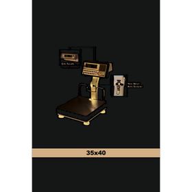 Tem MEB 30 kg 5 gr Onaylı Fiyat Hesaplamalı Katlanır Boyun Terazi