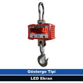 Tem SH-1000 1 Ton 500 gr Onaysız Kancalı Tartım Baskülü