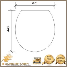 Tema 41200 Duroplast Dove Klozet Kapağı