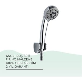 Tema 52040 Krom Econ Askılı Duş Seti