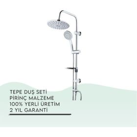 Tema 53230 Krom Rain Tondo Tepe Duş Seti