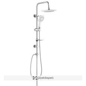 Tema 53276 Rain Bianco 5+1 Fonksiyonlu Tepe Duş Seti