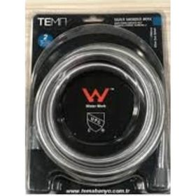 Tema 54300 Silver PVC 180 cm Anti-Twist Spiral