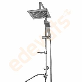 Tema 61021 Solo Banyo Bataryası ve Tema 53240 Rain Quadro Banyo Tepe Duş Takımı Seti