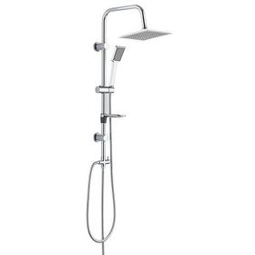 Tema 61021 Solo Banyo Bataryası ve Tema 53240 Rain Quadro Banyo Tepe Duş Takımı Seti