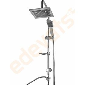 Tema 61021 Solo Banyo Bataryası ve Tema 53240 Rain Quadro Banyo Tepe Duş Takımı Seti
