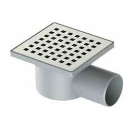 Tema 93210 50 mm Çıkışlı Kare Yer Sifonu
