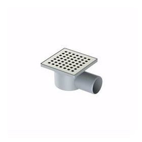 Tema 93210 50 mm Çıkışlı Kare Yer Sifonu