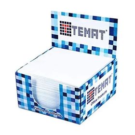 Temat 34897 Beyaz Küp Bloknot