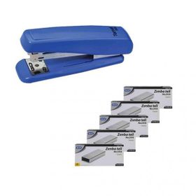 Temat 7800 24/6 Mavi Zımba Makinesi + 5 Adet Zımba Teli