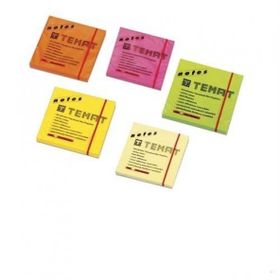 Temat Sarı 75x75 mm Yapışkanlı Not Kağıdı