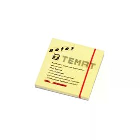 Temat Sarı 75x75 mm Yapışkanlı Not Kağıdı
