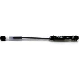 Temat TK-107 Siyah 0.7 mm Tükenmez Kalem