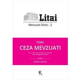 Temel Ceza Mevzuatı - İsmail Ercan