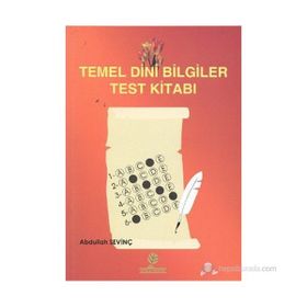 TEMEL DINI BILGILER TEST KİTABI - ABDULLAH SEVİNÇ