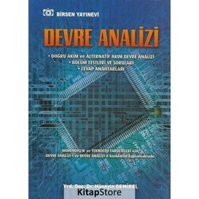 TEMEL DÜZEYDE DC DEVRE ANALIZI BÖLÜM TESTLERI SORULARI VE CEVAP ANAHTARLARI - HÜSEYIN DEMIREL