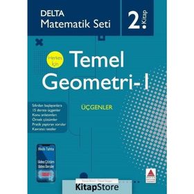 Temel Geometri 1 Herkes İçin Matematik Seti 2. Kitap-Delta Kültür
