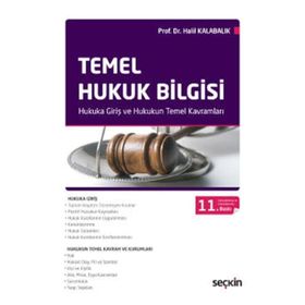 TEMEL HUKUK BILGISI - HALIL KALABALIK