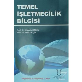 Temel İşletmecilik Bilgisi - Azmi Yalçın Hüseyin Özgen