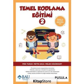 Temel Kodlama Eğitimi - 2 - Melek Küçükkurt