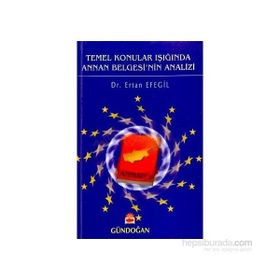 Temel Konular Işığında Annan Belgesi’nin Analizi - Ertan Efegil