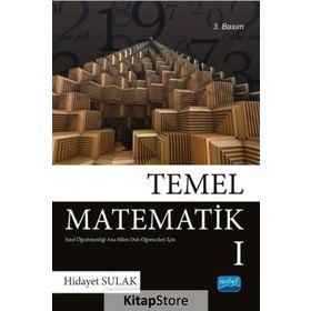TEMEL MATEMATIK 1 - HIDAYET SULAK