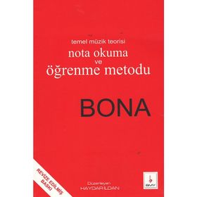 Temel Müzik Teorisi Nota Okuma ve Öğrenme Metodu Bona - Haydar İldan