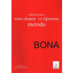 Temel Müzik Teorisi Nota Okuma ve Öğrenme Metodu Bona - Haydar İldan